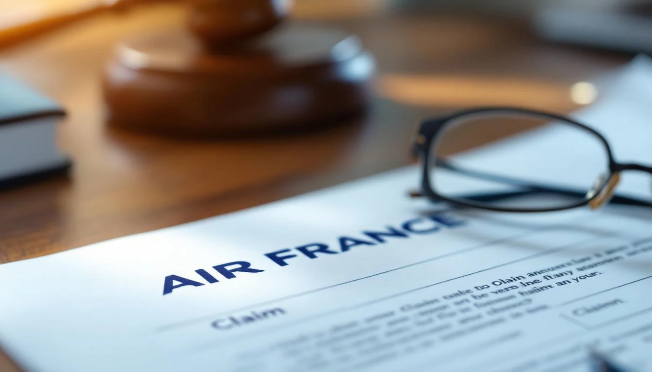 Modèle de réclamation Air France pour obtenir réparation